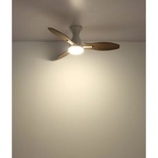 Globo 03671W - LED Stm. stropný ventilátor GALE LED/22W/230V 3000/4500/6000K +DO
