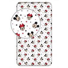 Detské prestieradlo mickey a minnie stars