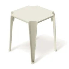 Prosperplast Zahradní odkládací stolek LOTTIES 39,6x39,6x46,5 cm béžový