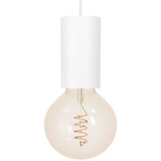 Eglo 900798 - Luster na lanku POZUETA 1xE27/40W/230V biela