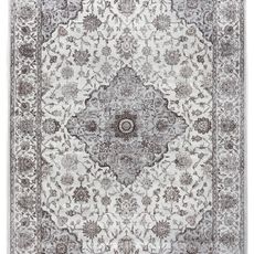 ELLE Decoration koberce DOPREDAJ: 95x140 cm Kusový koberec Ghazni 105040 Grey Cream - 140x95 cm