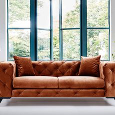 Luxusná dvojmiestna pohovka ComoDeluxe - oranžová