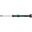 Wera 118052 TORX skrutkovač TX 15 BOx60 mm na použitie v elektronike Kraftform Micro typ 2067, s bezpečnostným kolíkom