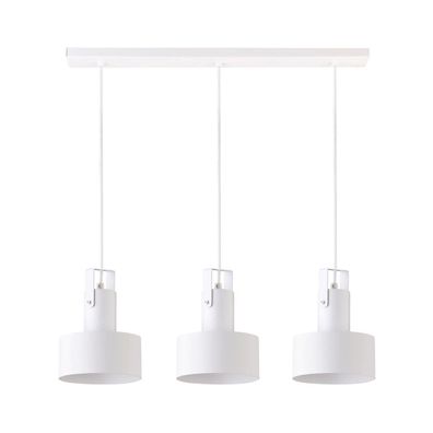 Luster na lanku RIF 3xE27/60W/230V biela