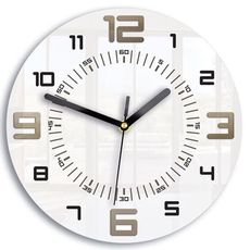 ModernClock Nástenné hodiny Armando biele
