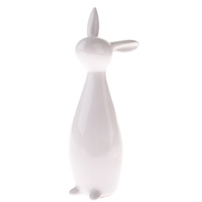 Porcelánový zajačik Twinkie biela, 11 x 24 cm