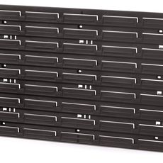 Prosperplast Montážní panel BENER 57,6 x 1,8 x 39 cm černý