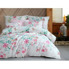 Bedtex Bavlnené obliečky Vitalis ružová, 220 x 200 cm, 2 ks 70 x 90 cm