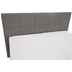 Elektrická polohovacia posteľ, boxspring, sivá, 160x200, MURKO NEW