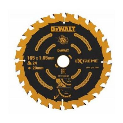 DeWALT DT10300 pílový kotúč EXTREME FLEXVOLT, 165 x 20 mm, 24 zubov
