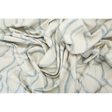 Žlto-modrý záves 140x245 cm Arcade - Mendola Fabrics