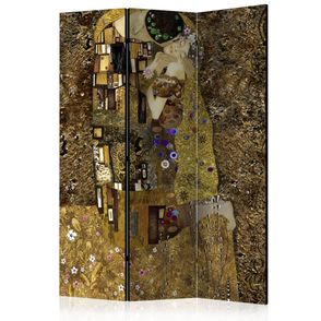 Paraván Golden Kiss Dekorhome 135x172 cm (3-dielny)