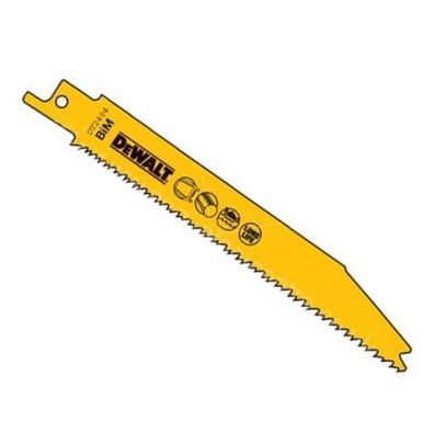 Pílový list na kov a rúry do 100 mm rýchly rez pre mečové píly 152 mm 5 ks DeWALT DT2404