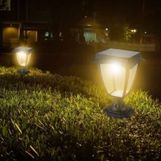 LED Solárna lampa LED/2W/3,7V 3000/6000K IP65 2200 mAh