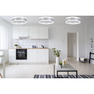 LED Stmievateľné stropné svietidlo SMART CORAL LED/24W/230V Wi-Fi Tuya biela + DO