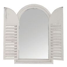 Vonkajšie zrkadlo s dreveným rámom 37x59 cm – Esschert Design