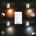 Philips Hue 56330/31 / P9 LED prisadený luster Pillar 1x5,5W | GU10 - Bluetooth, inteligentný