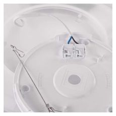 LED Stropné svietidlo FLORI LED/22W/230V 4000K čierna pr. 42 cm