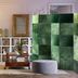 Paraván Green Puzzle Dekorhome 225x172 cm (5-dielny)