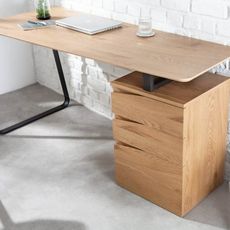 Písací stôl Studio 160cm dubový vzhľad