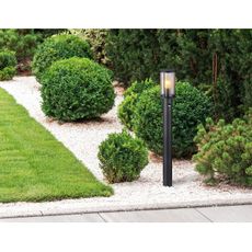 Globo 31363S - Vonkajšia lampa so senzorom GRACEY 1xE27/60W/230V 100 cm IP54
