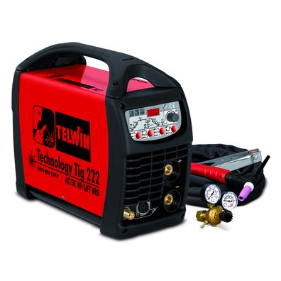 Zváračka TIG AC/DC - Technology TIG 222 AC/DC - HF/LIFT VRD Telwin