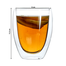 Termo poháre, set 2 ks, na vodu, 350 ml, HOTCOLD TYP 10