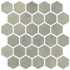 Mozaika Cir Materia Prima soft mint hexagon 27x27 cm lesk 1069918