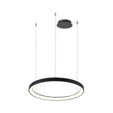 Azzardo AZ5022-LED Stmievateľný luster na lanku AGNES LED/60W/230V pr. 78 cm čierna