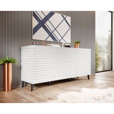 CAMA MEBLE Nova trojdverová komoda biela