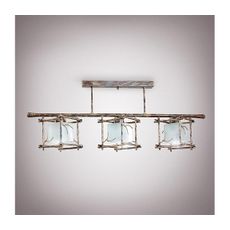 Luster na tyči SAVANNAH KUBO 3xE27/40W/230V svetlý
