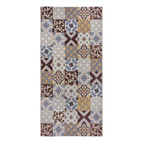 Hnedý koberec behúň 75x150 cm Cappuccino Mosaik – Hanse Home