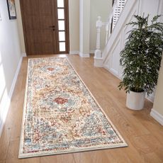 Hanse Home Collection koberce Kusový koberec Luxor 105645 Strozzi Red Multicolor - 80x240 cm