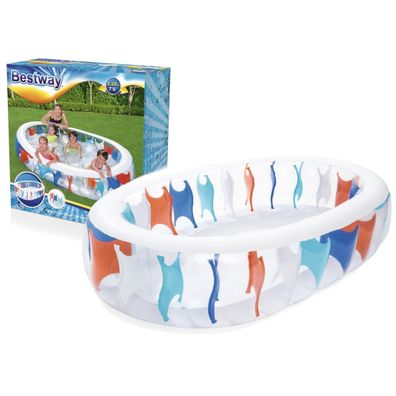 Bestway Nafukovací bazén 229 cm x 152 cm x 51 cm, 54066 Bestway
