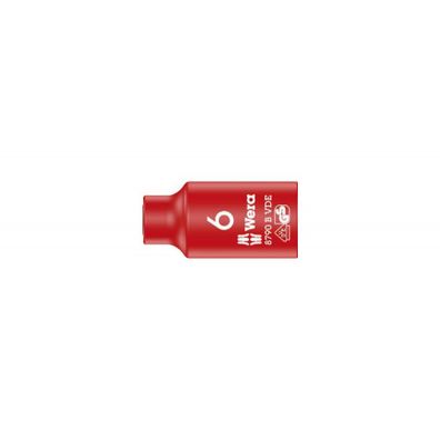 Wera 004950 Nástrčná hlavica 3/8" 6 hrana 6 mm typ 8790 B Zyklop VDE