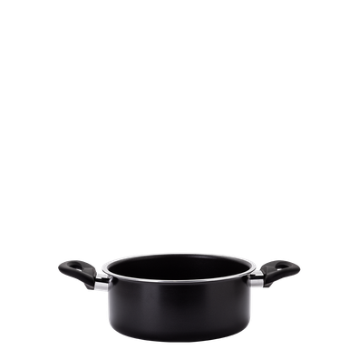 Hrniec so sklenenou pokrievkou ø 20 cm – Venus Lunasol Induktion black - 600548