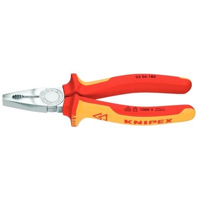 KNIPEX - kliešte kombinované 180 mm, potah PVC do 1000 V…