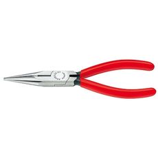 Polkruhové kliešte s čepeľami pre rádiotechniku 125 mm KNIPEX 25 01 125 - leštená hlava, plastové puzdrá