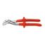 Aligátorové inštalatérske kliešte 300 mm - 1000 V. KNIPEX 88 07 300 - chrómované, VDE izolácia ponorením