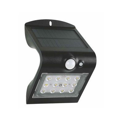 LED solárne nástenné svietidlo so senzorom LED/1,5W/3,7V 1200 mAh IP65