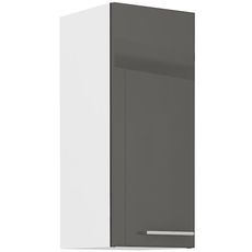Kuchynská skrinka Lara 30g-72 1f Mdf sedá lesk