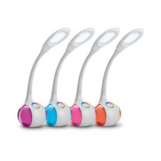 LED RGB Stmievateľná stolná lampa LED/7W/230V biela