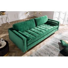 Pohovka Cozy Velvet smaragdovo zelený zamat