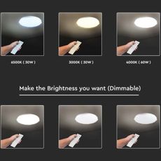 LED Stmievateľné stropné svietidlo LED/40W/230V 3000K/4000K/6500K + DO
