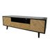 TV stolík Vermont 140x46x47 black/wood