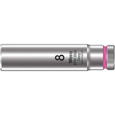 Wera 004505 Zásuvka Zyklop 1/4" 6 hrana 8 mm typ 8790 HMA - hlboká