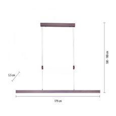 Paul Neuhaus 2568-24 - LED Stmievateľný luster na lanku ADRIANA LED/14W/230V