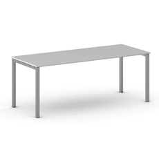 Stôl METAL 2000 x 800 x 750 mm, sivá