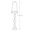 Flambeau FB-FRAGMENT-TL-G - Stolná lampa FRAGMENT 1xE27/60W/230V