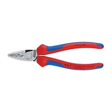 Lisovacie kliešte 180 mm na koncové objímky Knipex 97 72 180